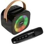 Kleine karaoke set met Bluetooth, USB, microSD en microfoon, Ophalen of Verzenden, Nieuw