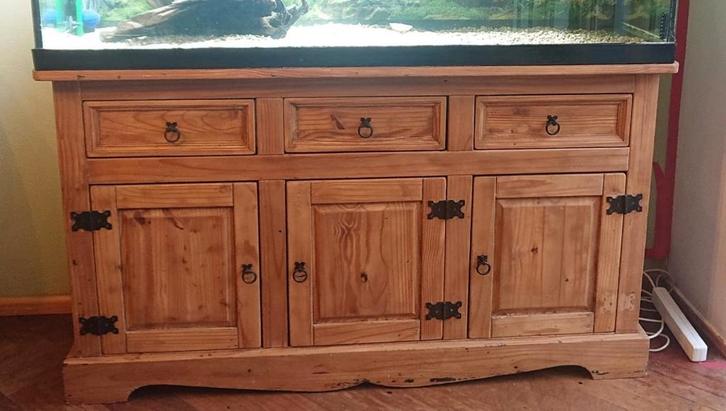 Dressoir, gebruikt als onderkast aquarium, Huis en Inrichting, Kasten | Dressoirs, Gebruikt, Ophalen