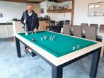 Nieuwe en gebruikte tapbiljarts., Sports & Fitness, Billards & Billards américains, Comme neuf, Enlèvement ou Envoi, Table de billard