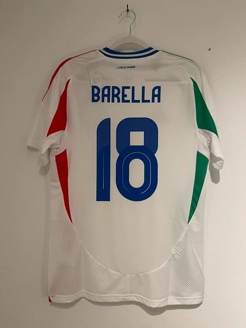 Italie uitshirt 2024 Barella #18 BNWT, Sport en Fitness, Voetbal, Nieuw, Shirt, Maat M, Verzenden