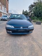 PEUGEOT 406 1.8 AIRCO OP BENZINE RIJDT TOP, Auto's, Blauw, Grijs, Particulier, Velours
