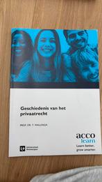 Geschiedenis privaatrecht - T. Wallinga (UA), Boeken, Studieboeken en Cursussen, Ophalen of Verzenden, Nieuw, Hoger Onderwijs
