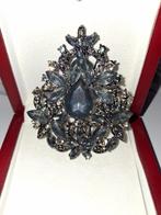 Grande Broche vintage noire, Envoi, Broche