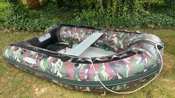 Rubberboot karperboot zodiac, Enlèvement, Utilisé, Airdeck, Zodiac