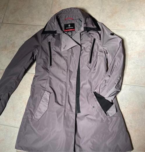Victorinox Trench coat - grijs - maat S, Kleding | Dames, Dames-kledingpakketten, Zo goed als nieuw, Maat 36 (S), Ophalen of Verzenden