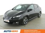 Nissan Leaf electric drive 110 kW 3. Zero (bj 2019), Auto's, Nissan, Zwart, Leder, Elektrisch, 5 deurs