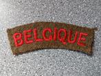 Armée belge ABBL titre d épaule brigade Piron francophone, Collections, Enlèvement ou Envoi