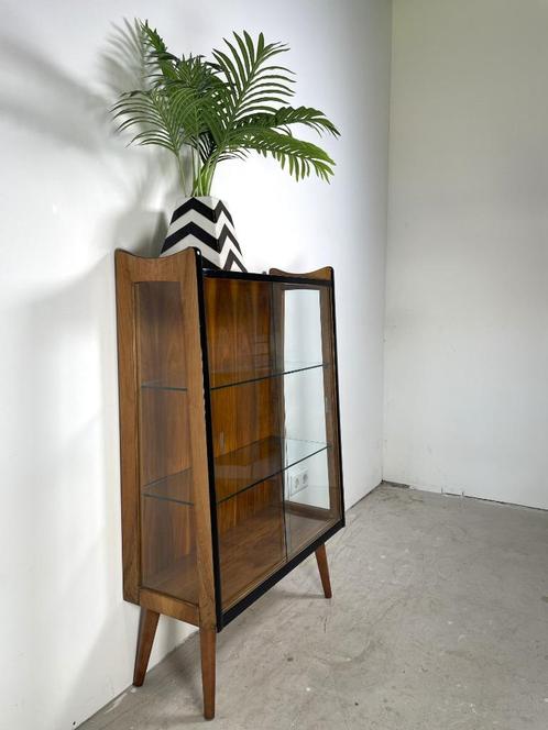 Rockabilly style vitrine “Buddy”, Huis en Inrichting, Kasten | Vitrinekasten, Gebruikt, 100 tot 150 cm, 50 tot 100 cm, 25 tot 50 cm