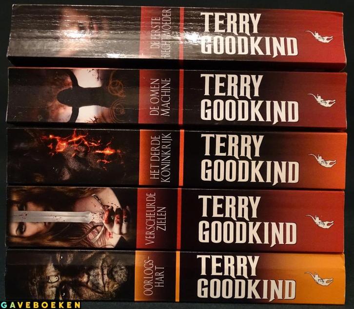 Richard En Kahlan - Terry Goodkind - Luitingh - 5x - SC, Boeken, Fantasy, Gelezen, Ophalen of Verzenden