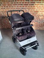 Poussette double jumeaux Mountain Buggy duet (full), Kinderen en Baby's, Buggy's, Ophalen, Gebruikt, Maxi-Cosi, Voetenzak