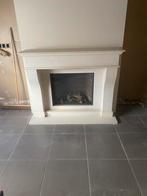 Stijlschouw met inbouwhaard ( gas ) + afstandsbediening, Huis en Inrichting, Ophalen, Gebruikt, Inbouwhaard, Gashaard