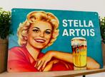 Metalen reclamebord Stella Artois, Verzamelen, Biermerken, Nieuw, Reclamebord, Plaat of Schild, Stella Artois, Ophalen of Verzenden