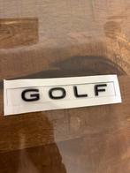 Badge met zwarte letters met golf logo, Huis en Inrichting, Woonaccessoires | Tekstborden en Spreuken, Ophalen, Zo goed als nieuw