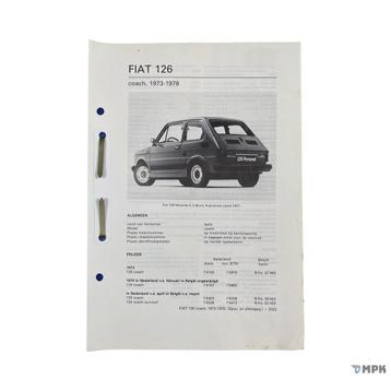 Kluwer | Fiat 126 Coach | 1973-1978 | NL beschikbaar voor biedingen