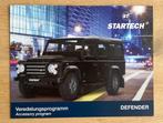 Startech Land Rover Defender DE-EN 2011 vouwfolder, Livres, Comme neuf, Autres marques, Enlèvement ou Envoi