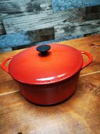 Cousances Le creuset 22 cm, Huis en Inrichting, Ophalen of Verzenden, Zo goed als nieuw