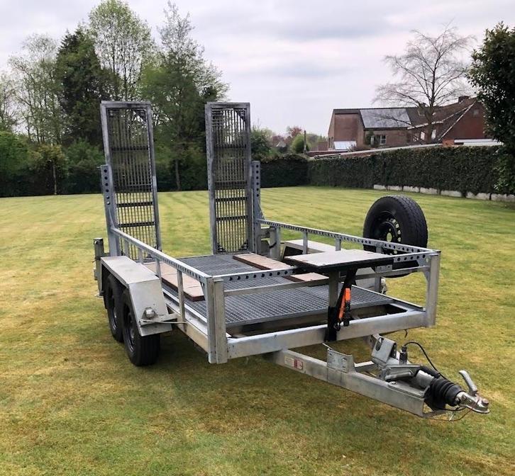 Machine transporter - Machinetransporter, Auto diversen, Aanhangers en Bagagewagens, Zo goed als nieuw, Ophalen