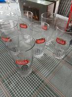 6 stella ribbel glazen 0,33, Verzamelen, Glas en Drinkglazen, Ophalen of Verzenden, Zo goed als nieuw