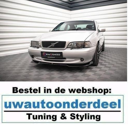 Maxton Design Spoiler Splitter Lip Voor Volvo C70 Coupe, Auto diversen, Tuning en Styling, Verzenden