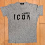 T-shirt gris dsquared L, Porté, Enlèvement ou Envoi, Taille 52/54 (L), Gris