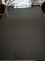 URGENT! Table verte brun, pieds métal gris., Maison & Meubles, Enlèvement, Comme neuf