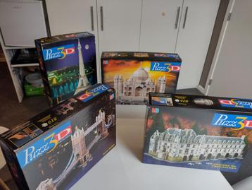 3 D puzzels beschikbaar voor biedingen