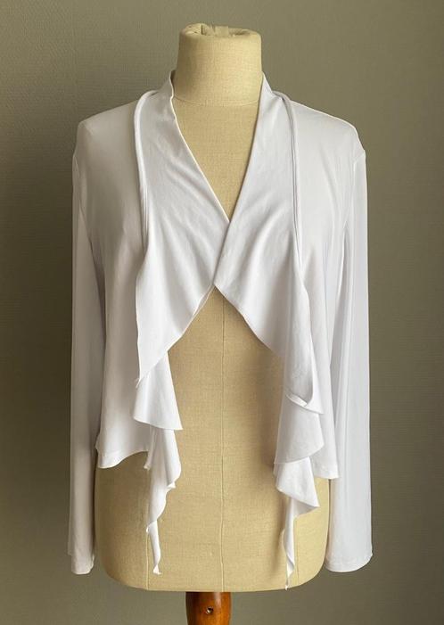 Witte bolero Joseph Ribkoff maat 40, Kleding | Dames, Topjes, Zo goed als nieuw, Maat 38/40 (M), Wit, Lange mouw, Verzenden