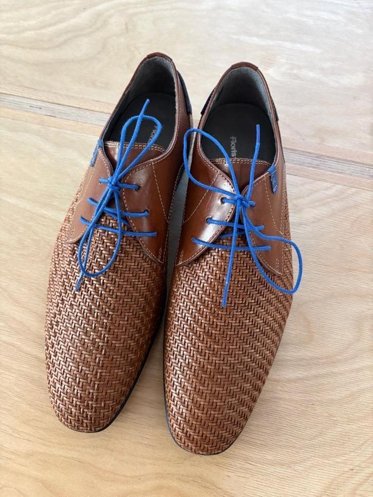 Lederen herenschoenen Floris van Bommel maat 42, Kleding | Heren, Schoenen, Nieuw, Veterschoenen, Bruin, Ophalen