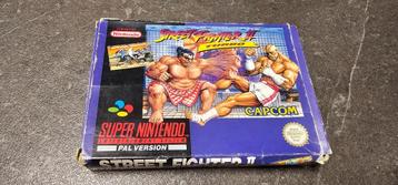 Street Fighter 2 turbo in een SNES-box beschikbaar voor biedingen