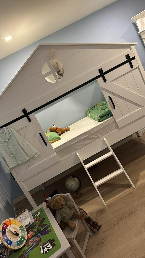 Kinderbed, Kinderen en Baby's, Kinderkamer | Stapelbedden en Hoogslapers, Zo goed als nieuw, Ophalen