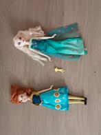 Disney prinsessen poppen Frozen Anna en Elsa, Ophalen of Verzenden, Zo goed als nieuw