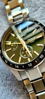 SEIKO PRESAGE SHARP EDGE GMT (MODEL SPB219J1), Ophalen, Zo goed als nieuw, Seiko