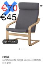 Lounge chair with cushion, Huis en Inrichting, Fauteuils, Ophalen, Zo goed als nieuw, Hout