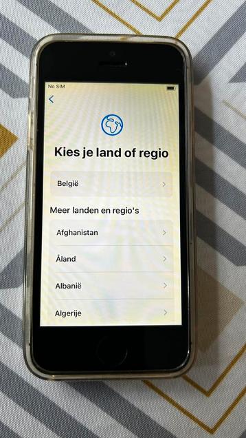 iPhone SE 125Gb beschikbaar voor biedingen