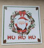 Zelfgemaakte kerstkaart met omslag, Ophalen of Verzenden, Nieuw, Kerst