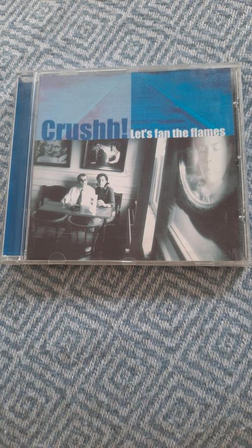 CRUSHH! Let´s fan the flames (cd), Cd's en Dvd's, Cd's | Jazz en Blues, Zo goed als nieuw, Blues, 1980 tot heden, Ophalen of Verzenden
