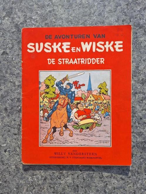 Vandersteen Suske Wiske Rood - Straatridder 1e druk 1955, Boeken, Stripverhalen, Gelezen, Eén stripboek, Verzenden