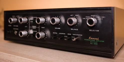 SANSUI AU-555 Ampli Vintage Entièrement révisé AU555, TV, Hi-fi & Vidéo, Amplificateurs & Ampli-syntoniseurs, Reconditionné, Stéréo