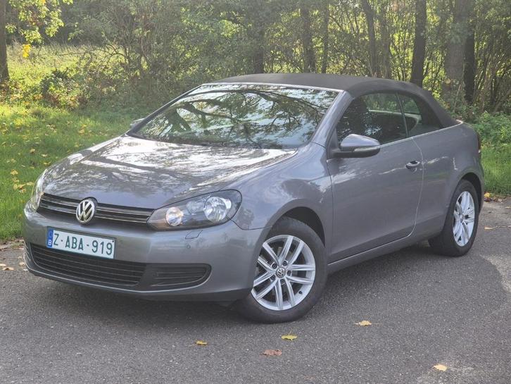 VW Golf 6 cabrio - 1.2TSI - 2012 - 123dkm - ZV/AC – garantie, Auto's, Volkswagen, Bedrijf, Te koop, Golf, ABS, Airbags, Airconditioning