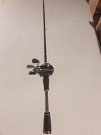 Baitcaster roofvis, Watersport en Boten, Hengelsport | Roofvissen, Verzenden, Zo goed als nieuw