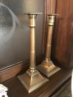 Lot de 2 anciens bougeoirs, Antiek en Kunst, Ophalen of Verzenden