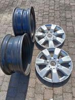 2 originele 16” velgen Citroën Berlingo + 2 wieldoppen, Ophalen