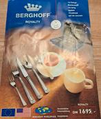 Service de couverts BERGHOFF Royalty, Huis en Inrichting, Keuken | Bestek, Ophalen, Zo goed als nieuw, Bestekset, Inox of Chroom