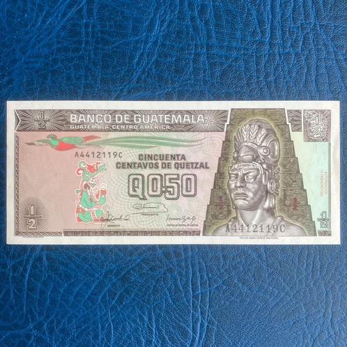 Guatemala - 1-2 Quetzal 1992 - Pick 72b - UNC, Postzegels en Munten, Bankbiljetten | Amerika, Los biljet, Zuid-Amerika, Ophalen of Verzenden
