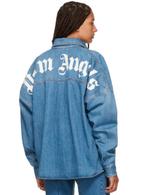 Palm angels denim jacket, Palm angels, Ophalen of Verzenden, Zo goed als nieuw, Maat 48/50 (M)