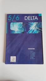 Delta 5/6 Statistiek, Boeken, Ophalen, Zo goed als nieuw, ASO, Wiskunde A