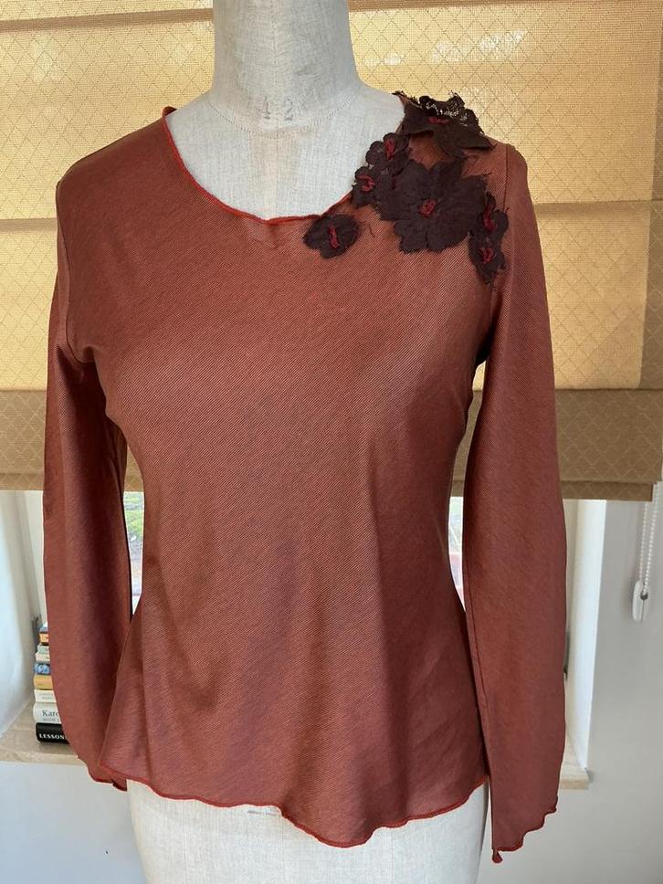 Bloesje van Chris Janssens , maat 38, Kleding | Dames, Topjes, Zo goed als nieuw, Ophalen of Verzenden