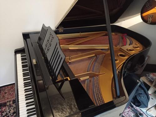 prachtige Bluthner vleugelpiano model 6, Muziek en Instrumenten, Piano's, Gebruikt, Vleugel, Zwart, Ophalen
