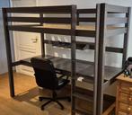 Lit mezzanine Vipack avec bureau, Maison & Meubles, Chambre à coucher | Lits superposés & Lits mezzanines, 100 cm, Une personne