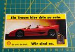 Sticker Shell Ferrari F50 (Duitse sticker), Verzamelen, Ophalen of Verzenden
